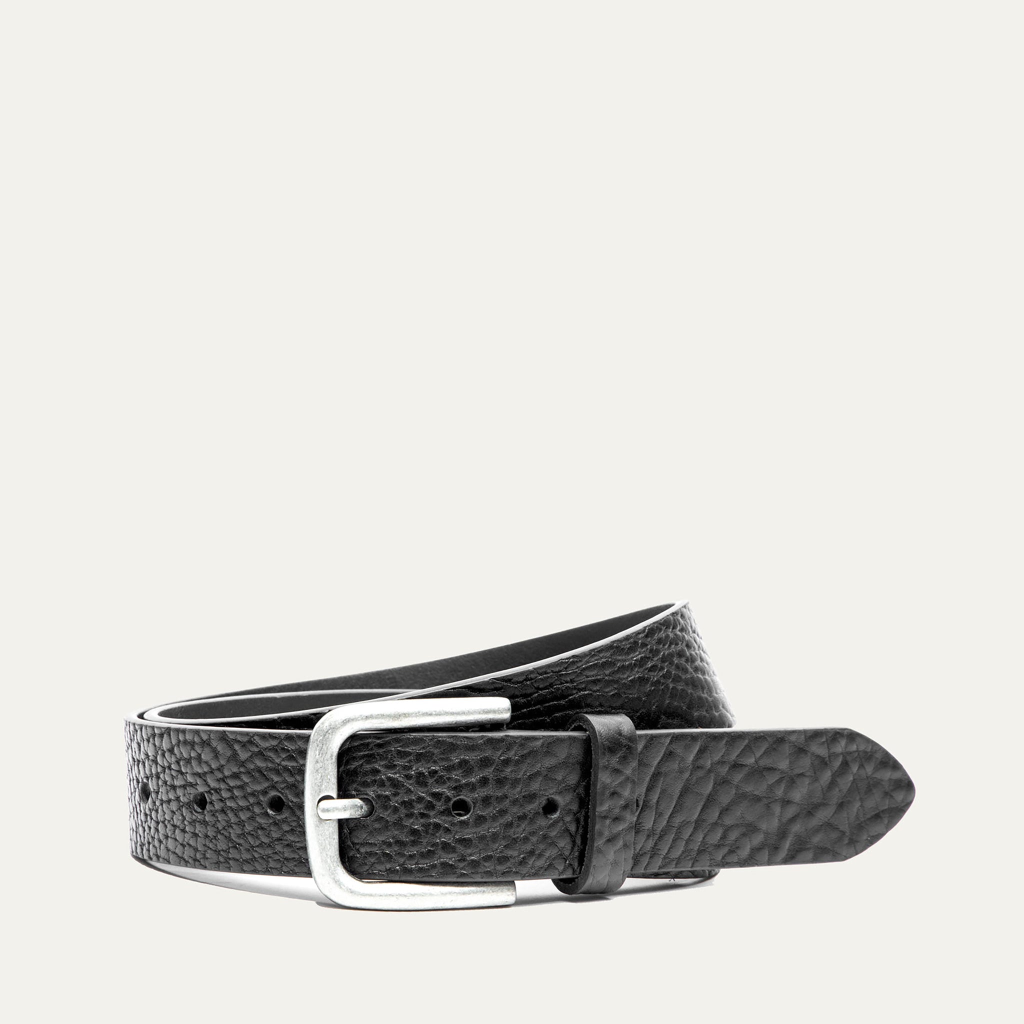 Shrunken American Bison Belt - Will Leather Goods